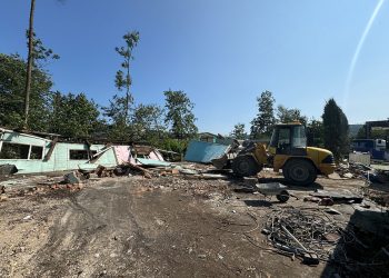 Demolice objektů Rokytnice u Vsetína
