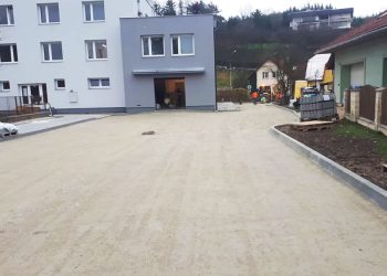 Zpevněné plochy Jablůnka
