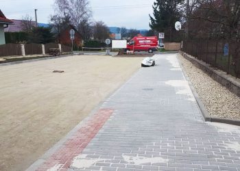 Zpevněné plochy Jablůnka
