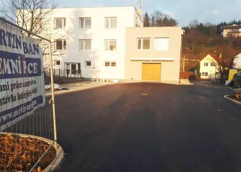Zpevněné plochy Jablůnka