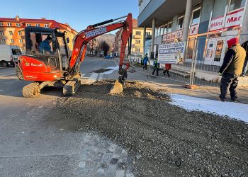 Oprava kanalizační přípojky ul. U Hřiště Vsetín