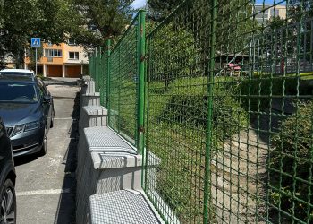Oprava plotu MŠ Na Kopečku Vsetín