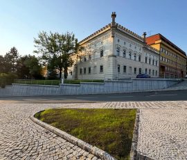 zámek Vsetín - chodníky