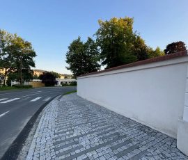 zídka horní náměstí - Vsetín