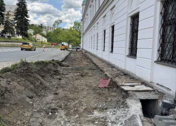 Stavební úpravy části Horního náměstí Vsetín, II. Etapa