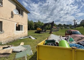 Demolice objektů Jablůnka