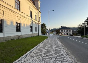 Stavební úpravy části Horního náměstí Vsetín, II. Etapa